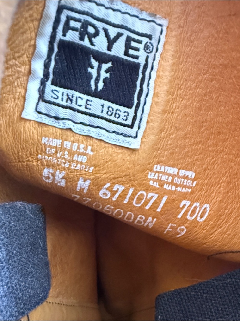 Vintage Frye Campus Boots - Picture 2 of 4